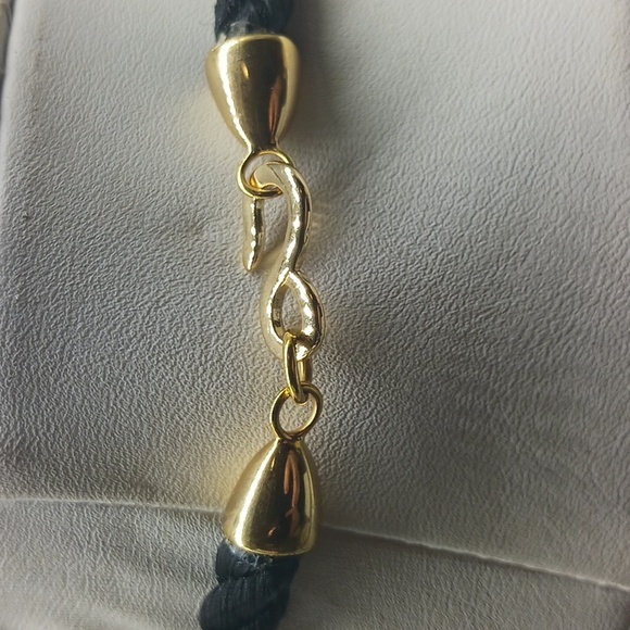 VINTAGE KJL Kenneth Jay Lane Art Deco Cabochon & Crystal Pendant Necklace - Picture 6 of 14